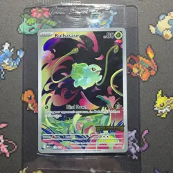 Bulbasaur 133/132 Stamped Sealed Promo Mega Evolution Pokemon Card - Image 1