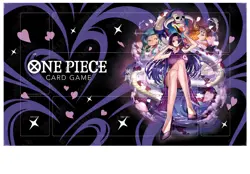 Boa Hancock One Piece Playmat With Zones OPCG CCG Trading Card Game Play Mat_G - Image 1