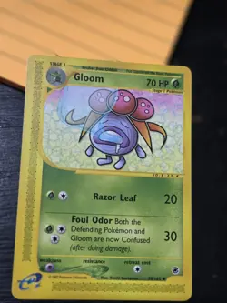 Gloom 078/165 Expedition Pokemon Card WoTC Nrmt - Image 1