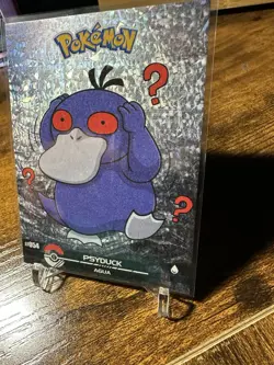 2025 Pokemon Crystal Card Collection #054 Psyduck Black Dark Edition Box Hit - Image 2