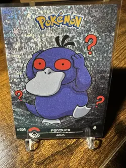2025 Pokemon Crystal Card Collection #054 Psyduck Black Dark Edition Box Hit - Image 5