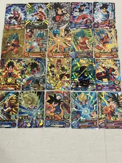 10 Super Dragon Ball Heroes Son Goku Random Card Lot UI Blue SSJ4 SSJ3 GT - Image 2