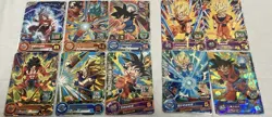 10 Super Dragon Ball Heroes Son Goku Random Card Lot UI Blue SSJ4 SSJ3 GT - Image 3