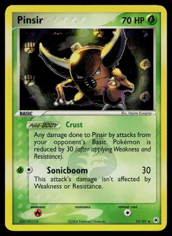 Pokemon Card - Pinsir Hidden Legends 13/101 Reverse Holo Rare - Image 1