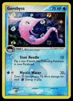 Pokemon Card - Gorebyss Hidden Legends 18/101 Rare Reverse Holo - Image 1