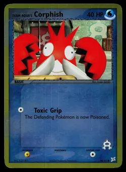Pokemon Card - Team Aqua's Corphish Team Magma vs Team Aqua 50/95 Reverse Holo - Image 1