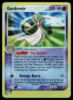 Pokemon Card - Gardevoir Ruby & Sapphire 7/109 Holo Reverse Holo Rare - Image 1