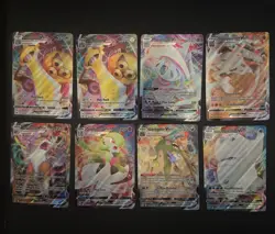 8 Card Pokemon TCG VMAX Lot - Image 1