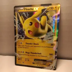 Pokemon Card - Pikachu EX XY174 Promo Holo - Image 1