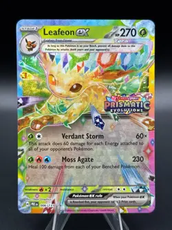 Prismatic Evolutions Eeveelutions Complete Set Stamped EX Promo Card Lot 9/9 - Image 2