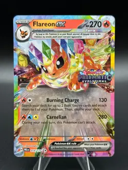 Prismatic Evolutions Eeveelutions Complete Set Stamped EX Promo Card Lot 9/9 - Image 4