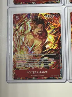 Portgas.D.Ace ST15-005 Illustration Box Vol. 5 Promo 4 Card Play Set Lot - Image 4