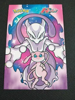 Mewtwo & Mew Heart Holo Team Rocket Card Database Peru Pokemon - Image 1