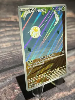 Tarountula 199/198 Illustration Rare Scarlet & Violet Spanish Pokemon Card - Image 2