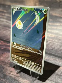 Tarountula 199/198 Illustration Rare Scarlet & Violet Spanish Pokemon Card - Image 3