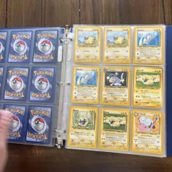 Pokemon Vintage Card Lot WOTC Old School Binder Collection Full Of FIRE Wizards - Image 3