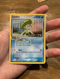 Lombre 34/107 Deoxys Stamp Reverse Holo Card - Image 3