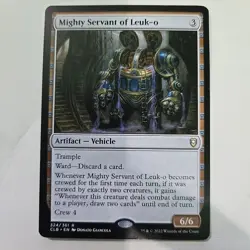 MTG Mighty Servant of Leuk-o Commander Legends: Battle for Baldur's Gate 324 - Image 2