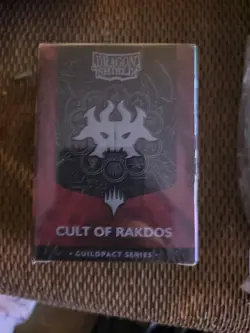 DRAGON SHIELD SLEEVES DUAL MATTE MTG GUILDPACT CULT OF RAKDOS - Image 1