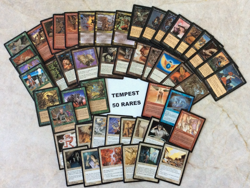 TEMPEST Lot of 50 rares Magic the Gathering Played light play to moderate play - Image 1