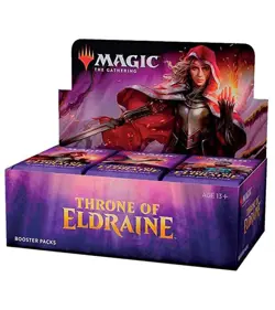 MTG Throne of Eldraine Booster Box Factory Sealed English Magic the Gathering - Image 1