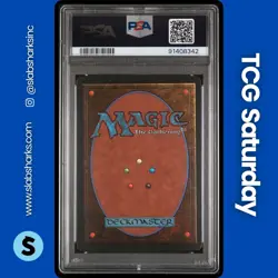 1993 MAGIC: THE GATHERING ARABIAN NIGHTS #NNO OASIS PSA 9 - Image 2