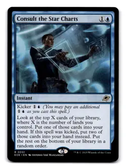 Consult the Star Charts #51 Rare Edge of Eternities Magic: The Gathering NM - Image 1