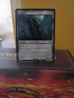Wizards of the Coast MTG Nazgul Black Regular Uncommon 0339 EN LTR - Image 1