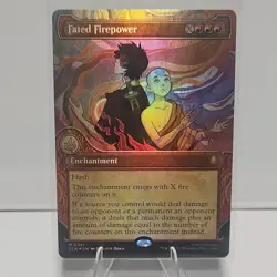 Fated Firepower, #341, Mythic, Holo, Magic the Gathering, Airbender - Image 1
