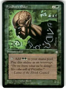Fyndhorn Elder Ice Age Regular MTG - Image 1