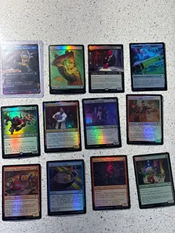 Magic The Gathering Teenage Mutant Ninja Turtles Lot (12) Foil - Image 1