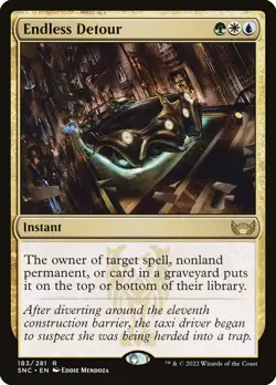 MTG Endless Detour Streets of New Capenna 183/281 Regular Rare - Image 1