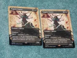 MTG Borderless Tragedy Feaster x2 Rare Secrets of Strixhaven NM Low S&H - Image 1