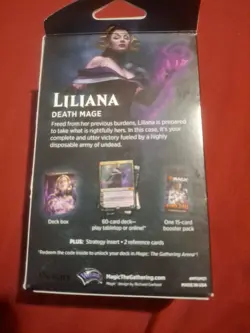 Core Set 2021 Planeswalker Deck: Liliana MTG Brand New Sealed 630509915842 - Image 2