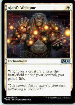 Ajani's Welcome 006/280 Uncommon The List Reprints Near Mint - Image 2
