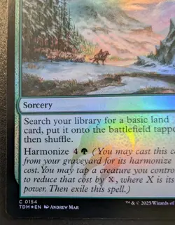 Roamer's Routine 0154 TDM Foil Common Tarkir: Dragonstorm Magic: The Gathering - Image 4