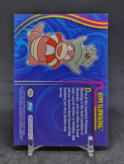 2001 TOPPS POKEMON TV ANIMATION SLOWKING #199 - Image 2