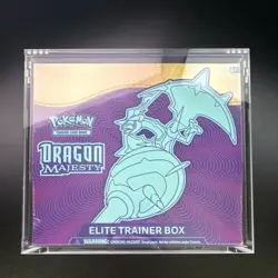 Pokemon Dragon Majesty Elite Trainer Box 2018 English Sealed with magnetic case - Image 1
