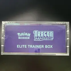 Pokemon Dragon Majesty Elite Trainer Box 2018 English Sealed with magnetic case - Image 3