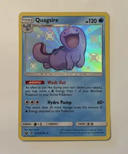 Quagsire SV10/SV94 Hidden Fates Shiny Vault Shiny Holo Rare Holo NM - Image 1