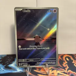 Pokemon Card - Cleffa Obsidian Flames 202/197 Illustration Rare - Image 1