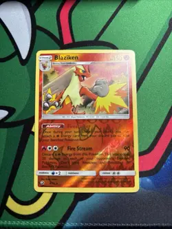 Pokemon Blaziken Dragon Majesty 6/70 Regular Reverse Holo Rare VLP - Image 1