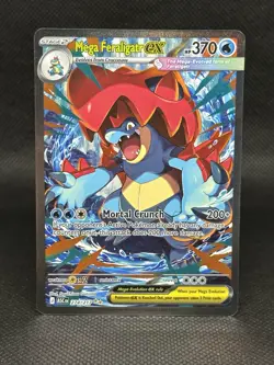 Pokemon Mega Feraligatr ex 274/217 SIR Ascended Heroes NM (Pack Fresh) - Image 1