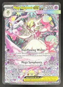 2025 Pokemon Mega Evolution Gardevoir ex Special Illustration Rare #178/132 - Image 1