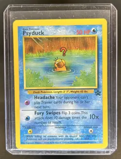 1999 Pokemon Wizards Black Star Promos Psyduck #20 - Image 1