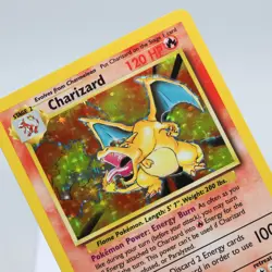 Pokemon TCG - Charizard 4/102 Base Set Holo Rare - Image 1