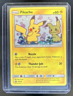 2016-19 Pokemon SM Black Star Promos Pikachu #SM162 - Image 1