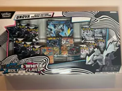 Pokemon Heavy Hitters Premium Collection Box Black & White Bolt Flare - Sealed - Image 1