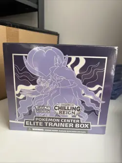 Pokemon Chilling Reign Pokemon Center Elite Trainer Box ETB - Image 1