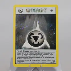Pokemon TCG - Metal Energy 19/111 Neo Genesis Holo Rare 1st Edition - EXC/NM - Image 2